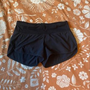 Lululemon Black Running Shorts
